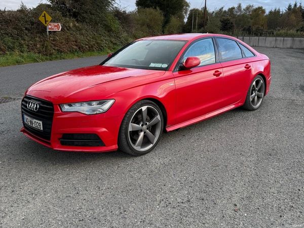 Audi A6 Saloon, Diesel, 2014, Red