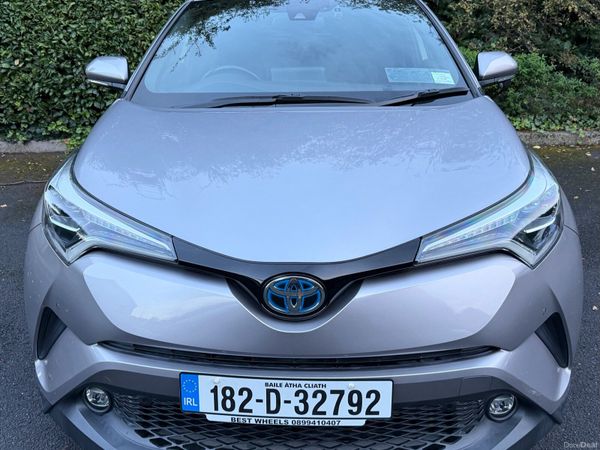 Toyota C-HR Hatchback, Petrol Hybrid, 2018, Grey