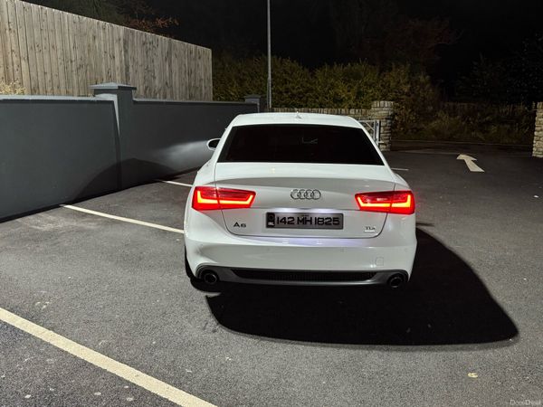 Audi A6 Saloon, Diesel, 2014, White