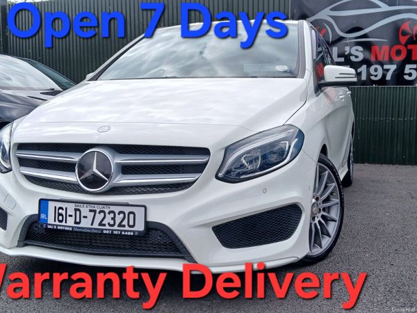 Mercedes-Benz B-Class SUV, Petrol, 2016, White