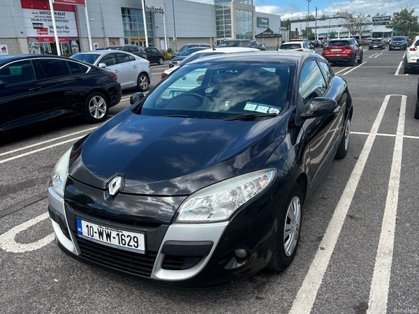 Renault Megane Coupe, Ethanol Petrol, 2010, Black