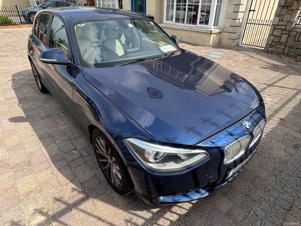 BMW 1-Series Hatchback, Petrol, 2013, Blue