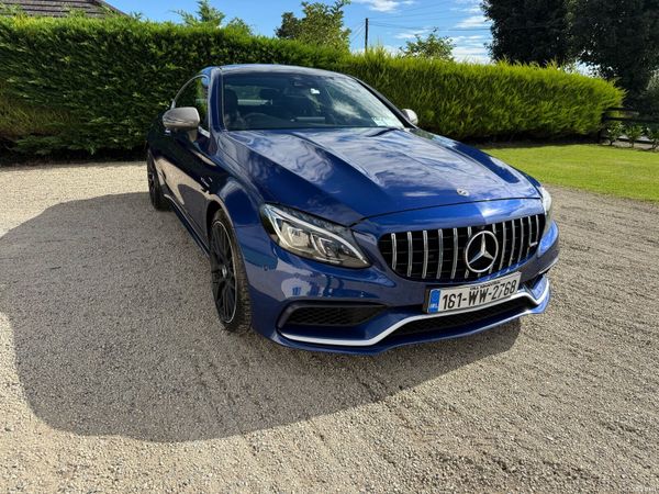Mercedes-Benz C-Class Coupe, Petrol, 2018, Blue