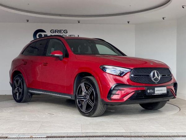 Mercedes-Benz GLC SUV, Diesel Hybrid, 2023, Red