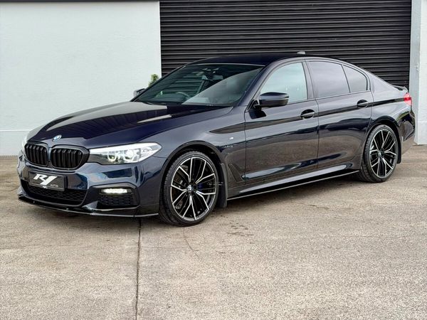 BMW 5-Series Saloon, Diesel, 2020, Black