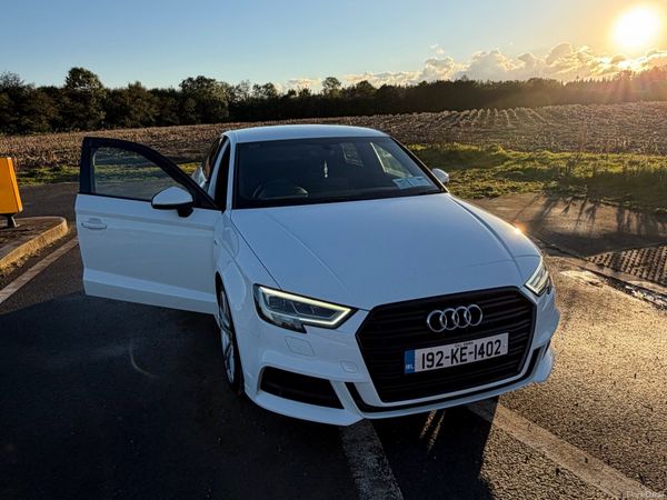 Audi A3 Saloon, Petrol, 2019, White