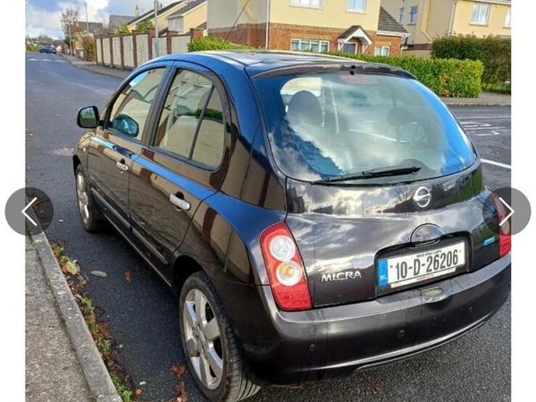 Nissan Micra Hatchback, Petrol, 2010, Black