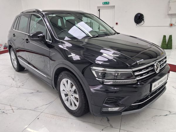 Volkswagen Tiguan Estate, Diesel, 2019, Black
