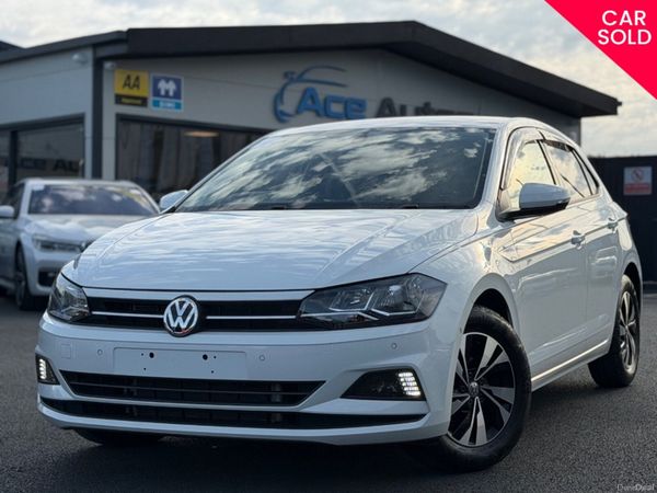 Volkswagen Polo Hatchback, Petrol, 2019, White