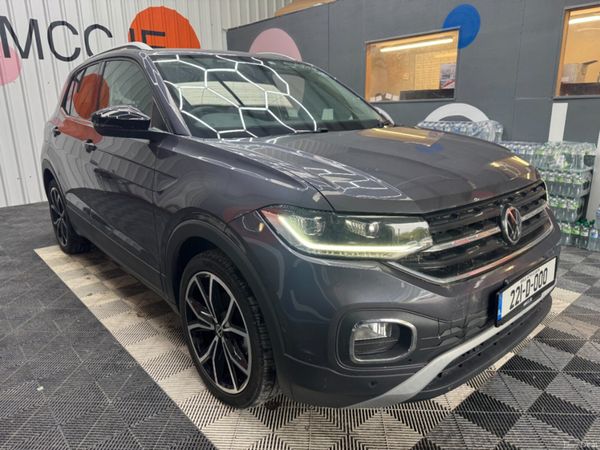 Volkswagen T-Cross SUV, Petrol, 2022, Grey