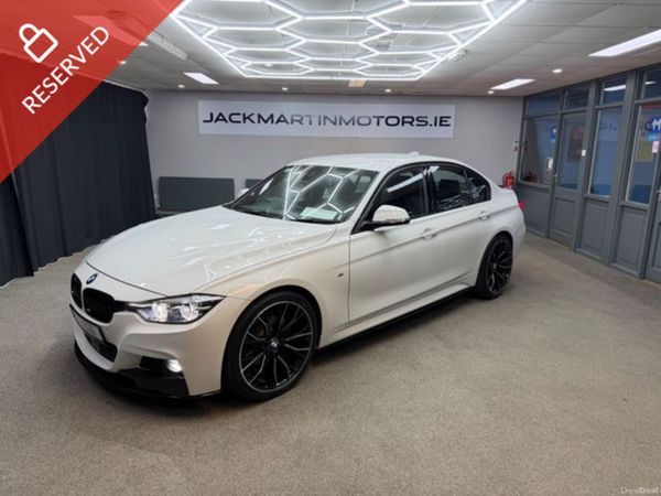 BMW 3-Series Saloon, Petrol, 2018, White