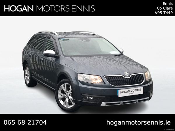 Skoda Octavia Estate, Diesel, 2017, Grey