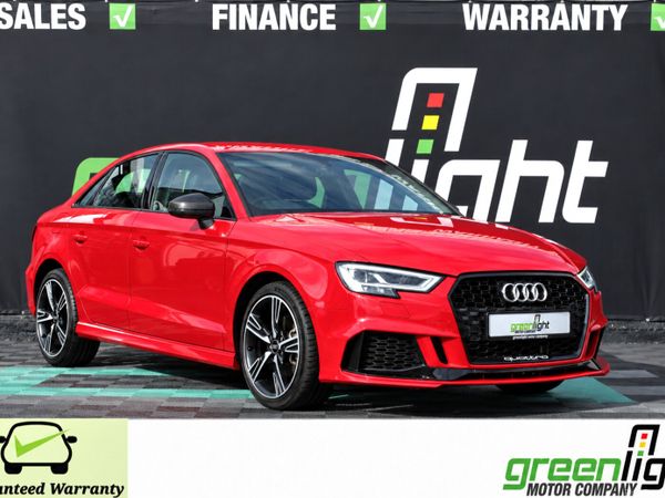 Audi A3 Saloon, Petrol, 2017, Red
