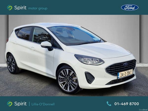 Ford Fiesta Hatchback, Petrol, 2024, White