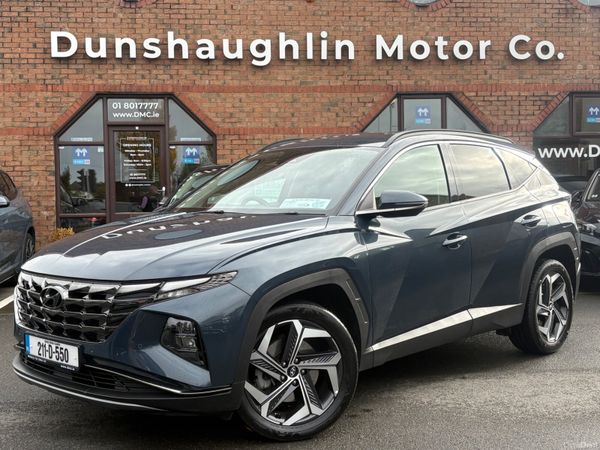 Hyundai Tucson SUV, Petrol Hybrid, 2021, Blue