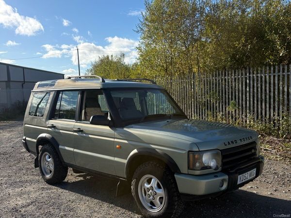 Land Rover Discovery SUV, Diesel, 2002, Green