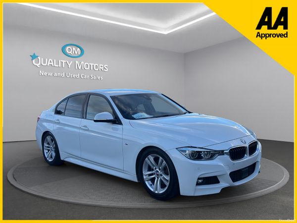 BMW 3-Series Saloon, Petrol, 2018, White