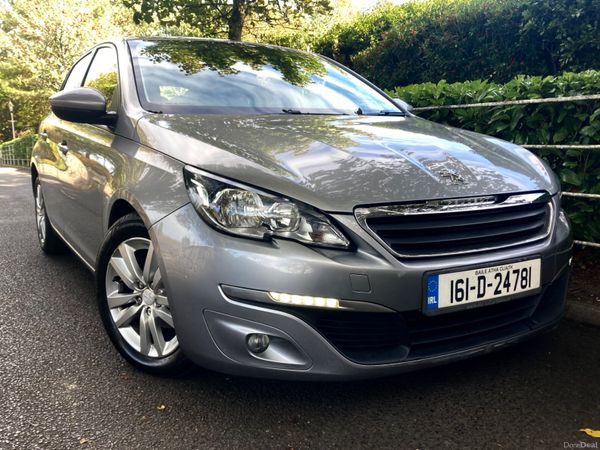 Peugeot 308 Hatchback, Diesel, 2016, Grey