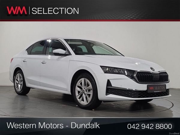 Skoda Octavia Saloon, Diesel, 2026, White