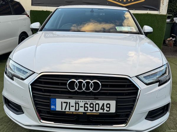 Audi A3 Saloon, Petrol, 2017, White