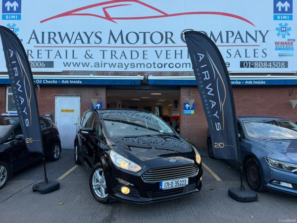 Ford S-Max MPV, Diesel, 2017, Black