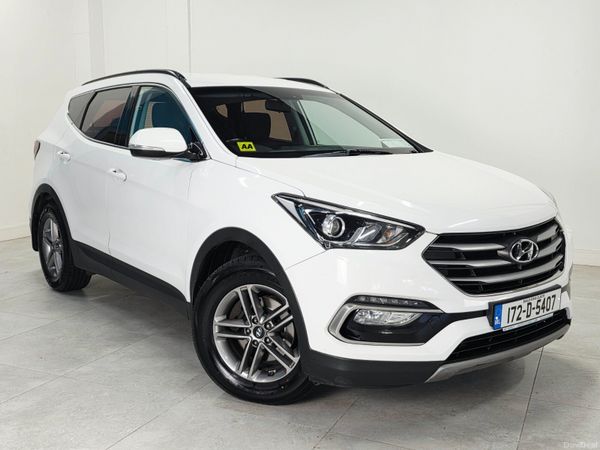 Hyundai Santa Fe SUV, Diesel, 2017, White