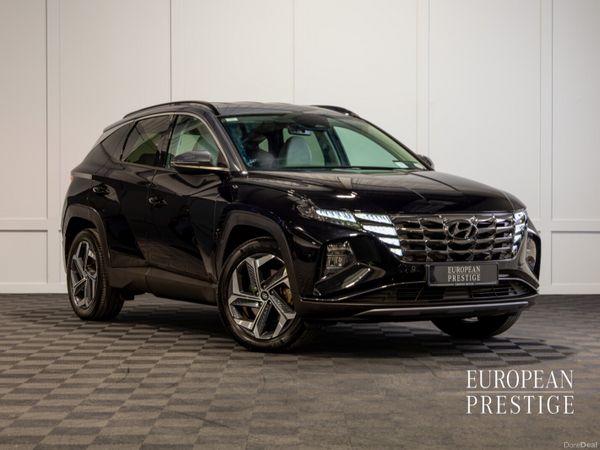 Hyundai Tucson SUV, Petrol Hybrid, 2021, Black