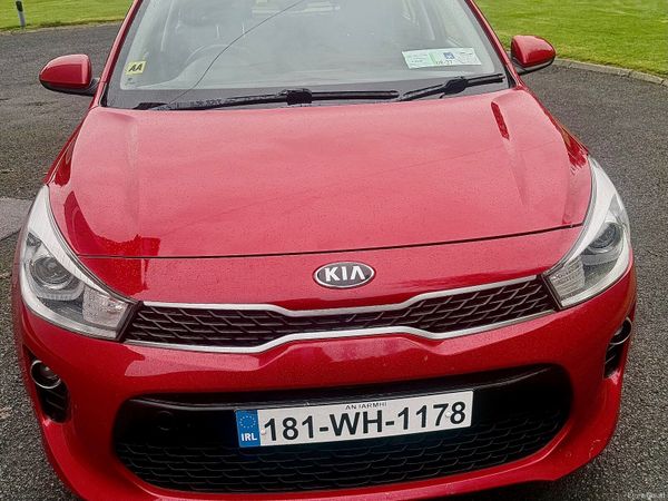 Kia Rio Hatchback, Diesel, 2018, Red