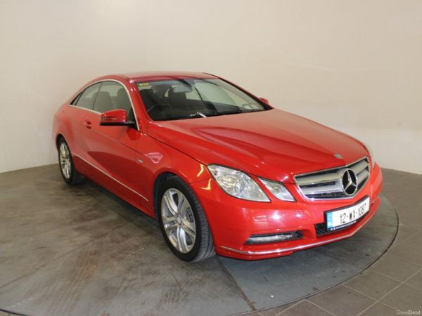 Mercedes-Benz E-Class Coupe, Diesel, 2012, Red