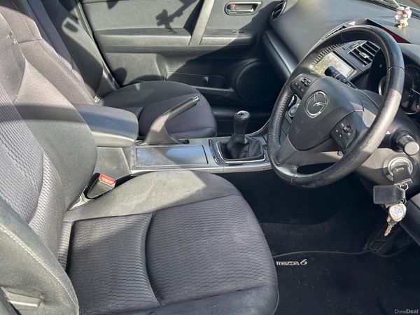 Mazda Mazda6 Saloon, Diesel, 2012, Silver