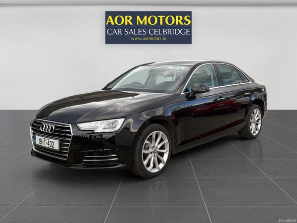 Audi A4 Saloon, Diesel, 2019, Black