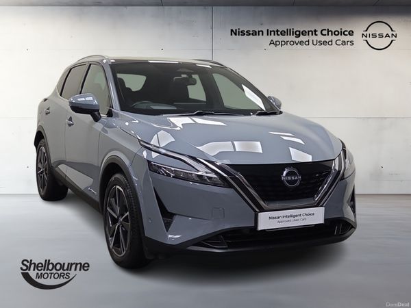 Nissan Qashqai Hatchback, Petrol Hybrid, 2023, Grey