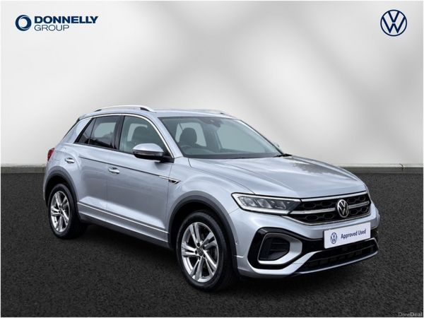 Volkswagen T-Roc Hatchback, Petrol, 2022, Silver