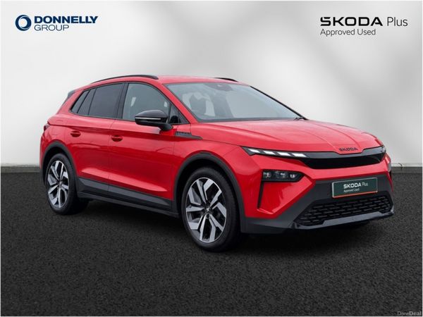 Skoda Elroq SUV, Electric, 2026, Red