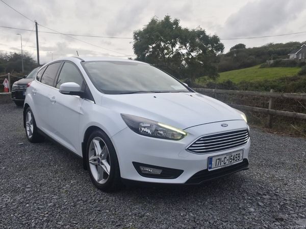 Ford Focus Hatchback, Diesel, 2017, White