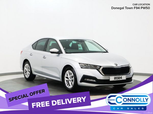 Skoda Octavia Saloon, Petrol Hybrid, 2024, Grey