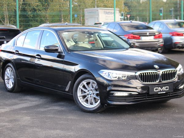 BMW 5-Series Saloon, Diesel, 2018, Black