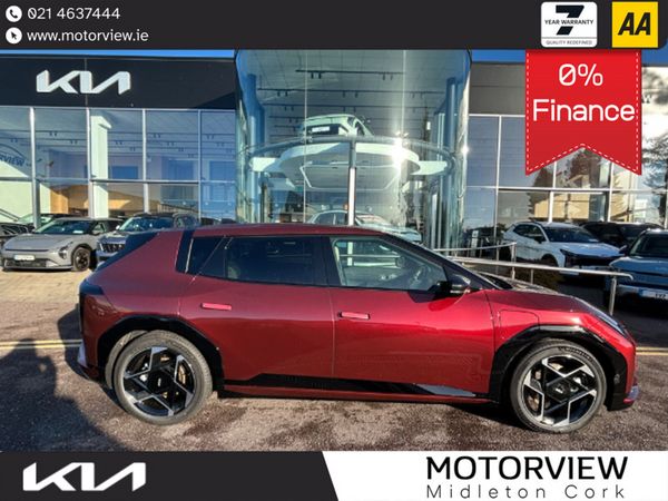 Kia EV4 Hatchback, Electric, 2027, Red