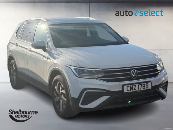 Volkswagen Tiguan Allspace Estate, Petrol, 2023, White