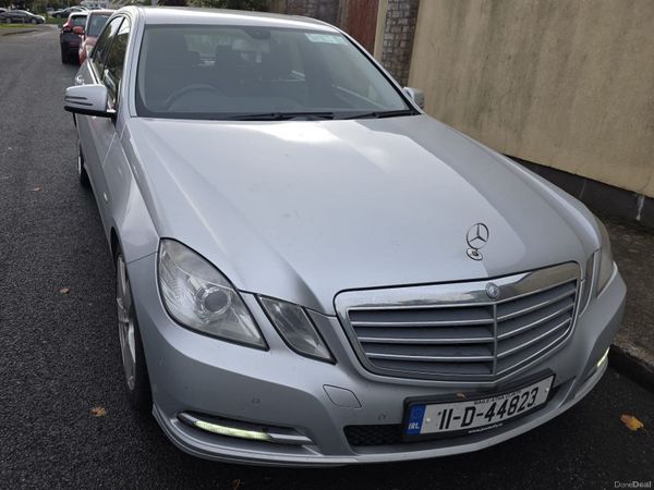 Mercedes-Benz E-Class Saloon, Diesel, 2011, Silver