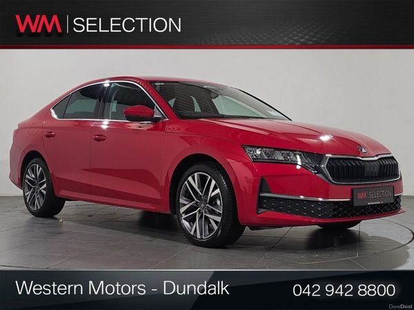 Skoda Octavia Saloon, Diesel, 2026, Red