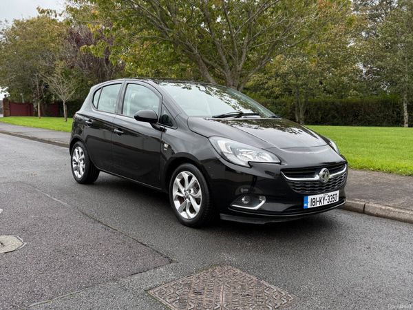 Vauxhall Corsa Hatchback, Petrol, 2018, Black