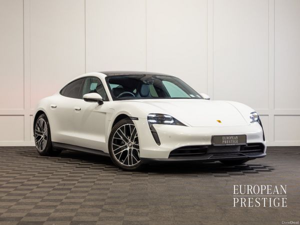 Porsche Taycan Saloon, Electric, 2022, White