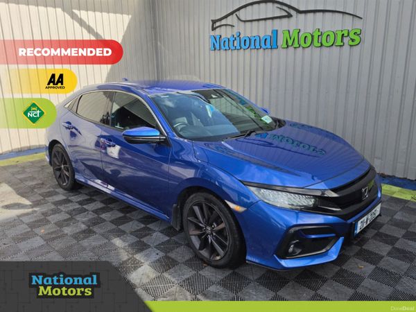 Honda Civic Hatchback, Petrol, 2021, Blue