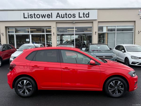 Volkswagen Polo Hatchback, Petrol, 2018, Red