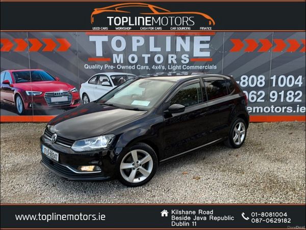 Volkswagen Polo Hatchback, Petrol, 2017, Black