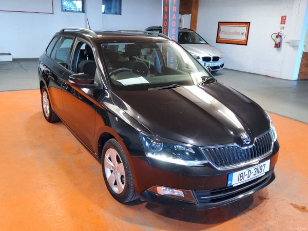 Skoda Fabia Estate, Petrol, 2018, Black