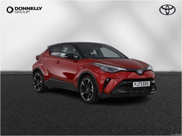 Toyota C-HR Hatchback, Petrol Hybrid, 2023, Red