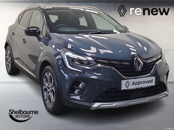 Renault Captur Hatchback, Petrol Hybrid, 2023, Blue