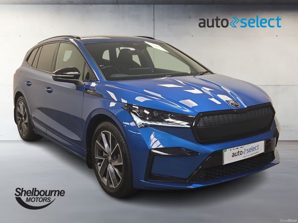 Skoda Enyaq SUV, Electric, 2023, Blue